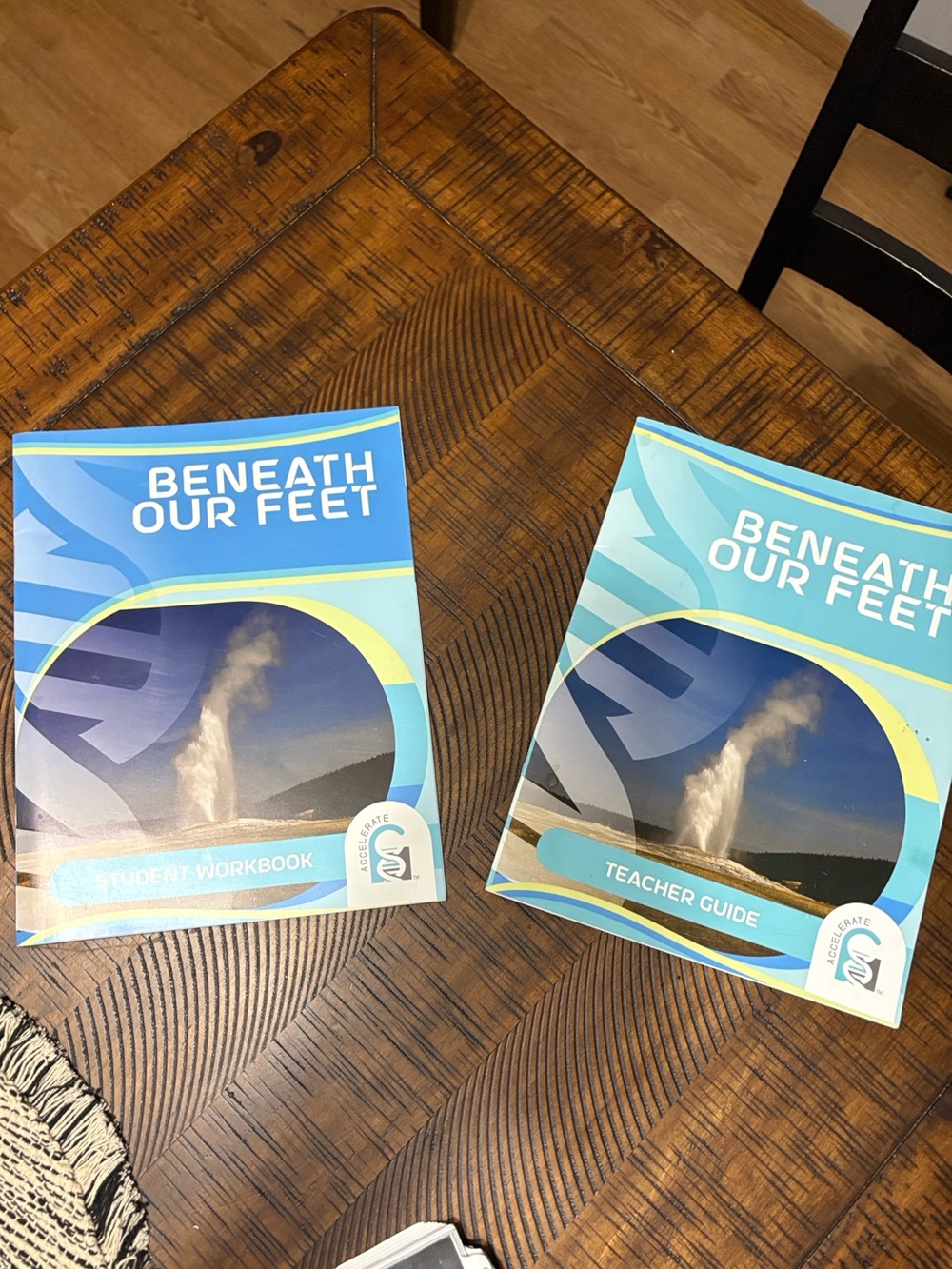 Beneath Our Feet Blue Student Workbook & Teacher Guide Set